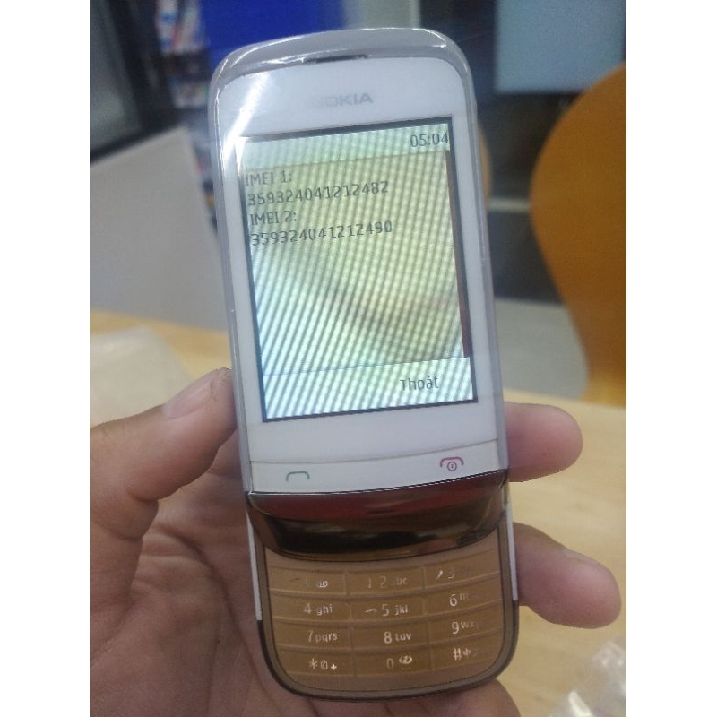 Điện thoại Nokia trượt C2-03 sưu tầm