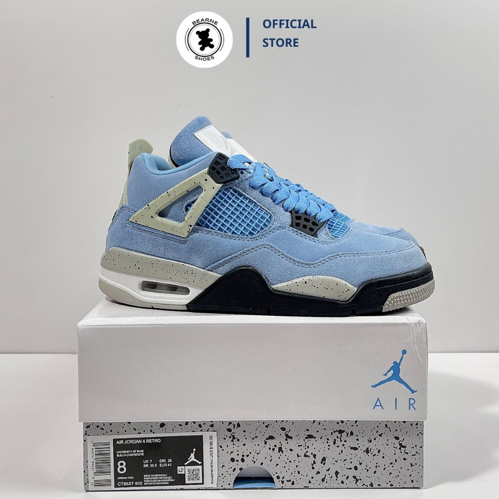 Giày Air Jordan 4 University Blue " CT8527-400" - BẢN CAO CẤP | Fullbox - Da lộn