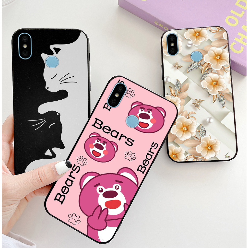 Ốp lưng Xiaomi mi 6 pro / mi a2 lite in hình ngẫu nhiên giá rẻ