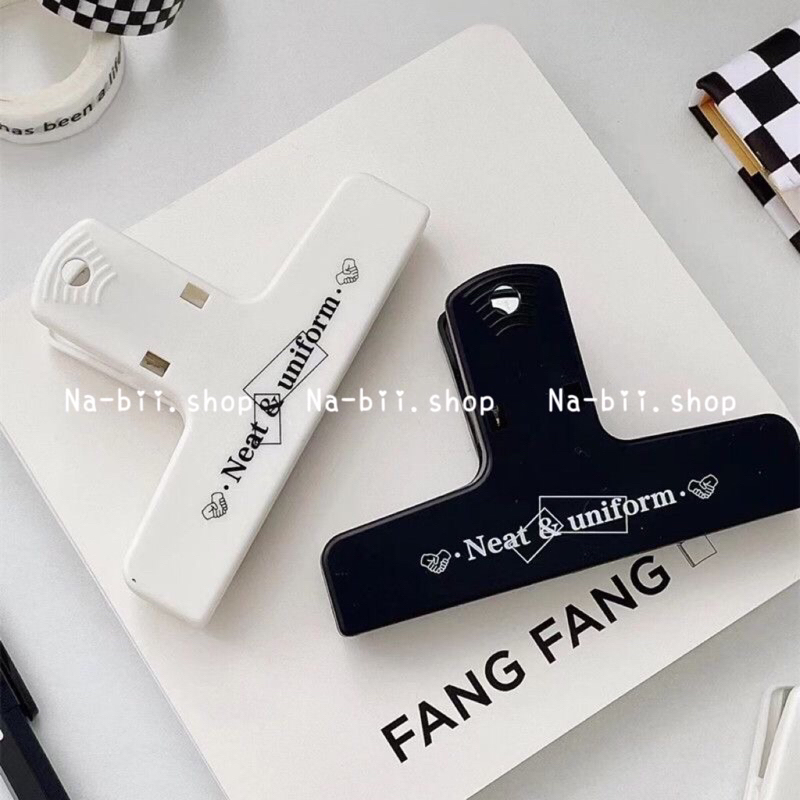 Kẹp giấy vở tài liệu học sinh nam châm màu pastel