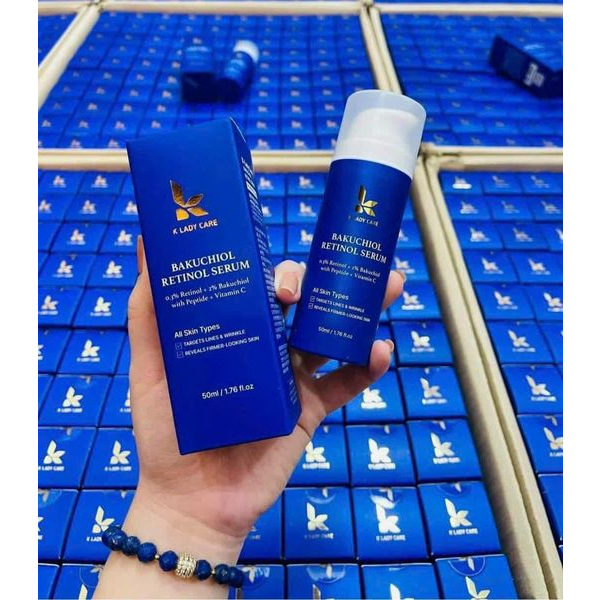 Serum Retinol, K Lady Care 50ml, tinh chất dưỡng da căng bóng, giảm thâm nám tàn nhang – LQ930