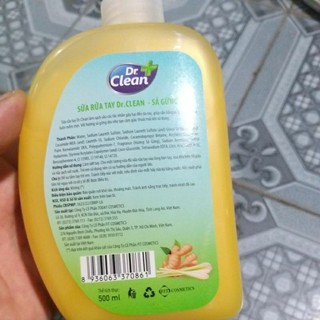 (Combo 5 Chai) Nước rửa tay Dr. Clean 500ml