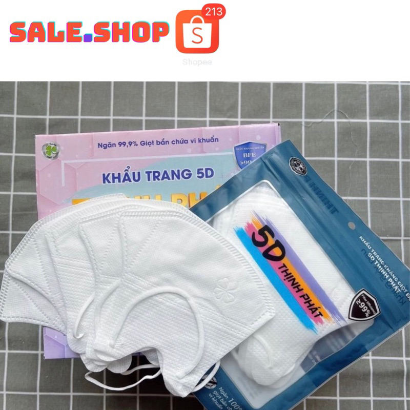 Khẩu trang 5d Thịnh Phát mask ( thùng 100 chiếc )