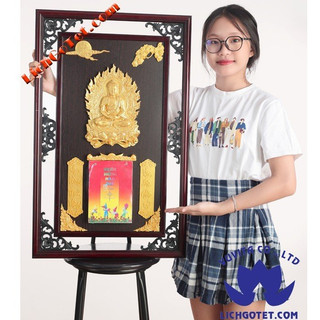 LỊCH GỖ TẾT PHẬT ADIDA