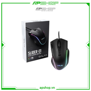 Chuột galax gaming slider-01 rgb 7200 dpi wired | mgs01ia18rg2b0 | chính hãng