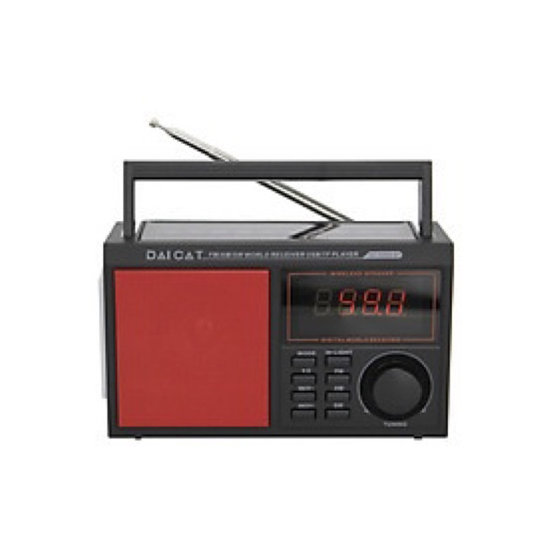 ĐÀI Radio DC-3008s BT-bluetooth5.0 năng lượng mặt trời-hàng chính hãng