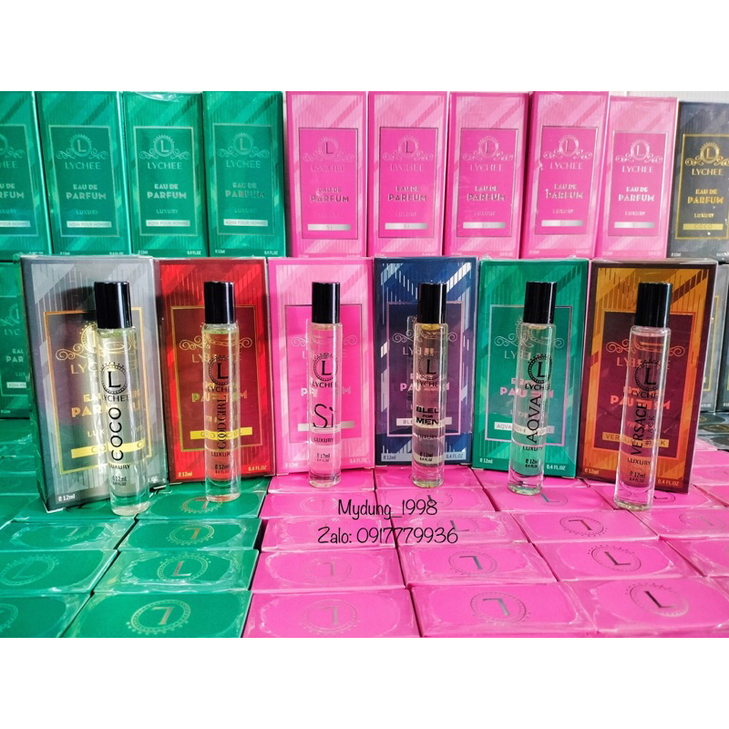 Tinh dầu nước hoa dạng lăn LYCHEE 12ml