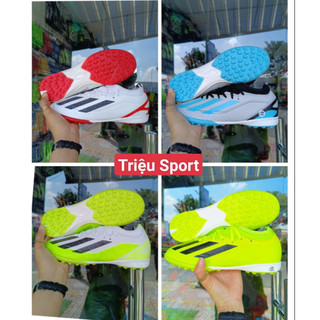 Giày đá bóng X Crazyfast winpro TF Khâu đế +tất+túi rút+hộp