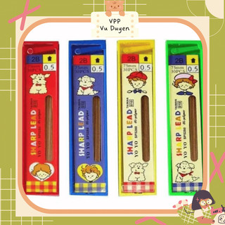 Combo 4 hộp ngòi bút chì kim 0,5mm