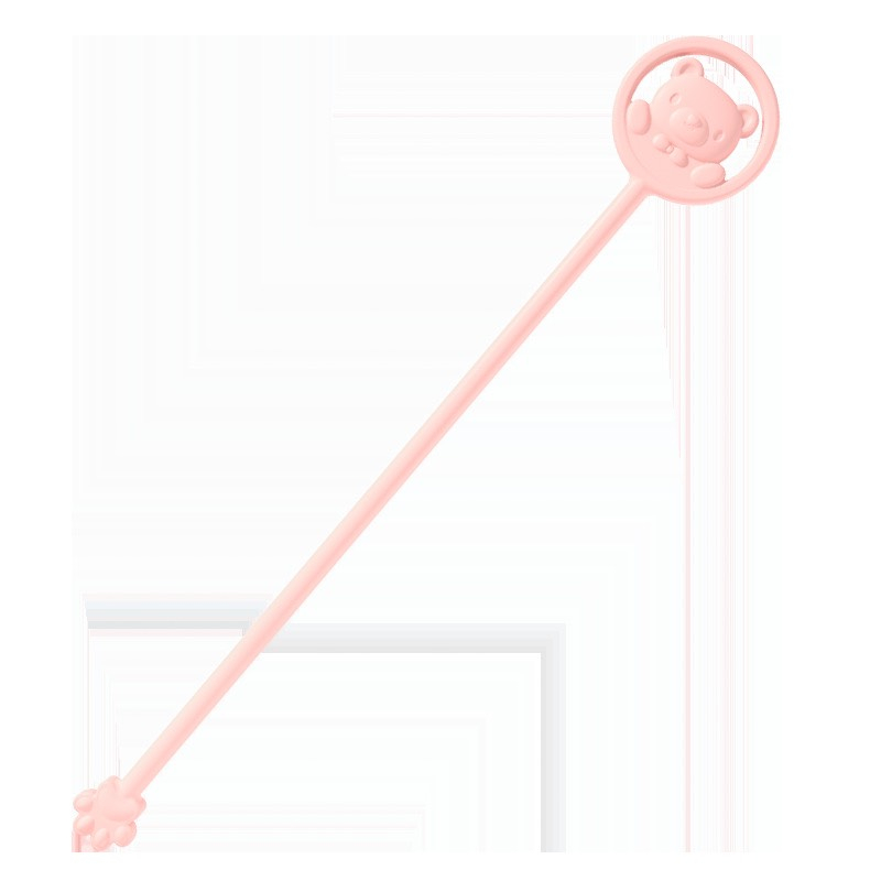 CÓ SẴN- Que khuấy sữa sillicon có báo nhiệt độ