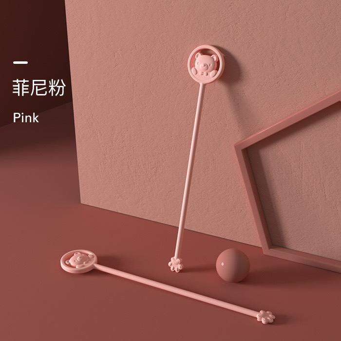 CÓ SẴN- Que khuấy sữa sillicon có báo nhiệt độ