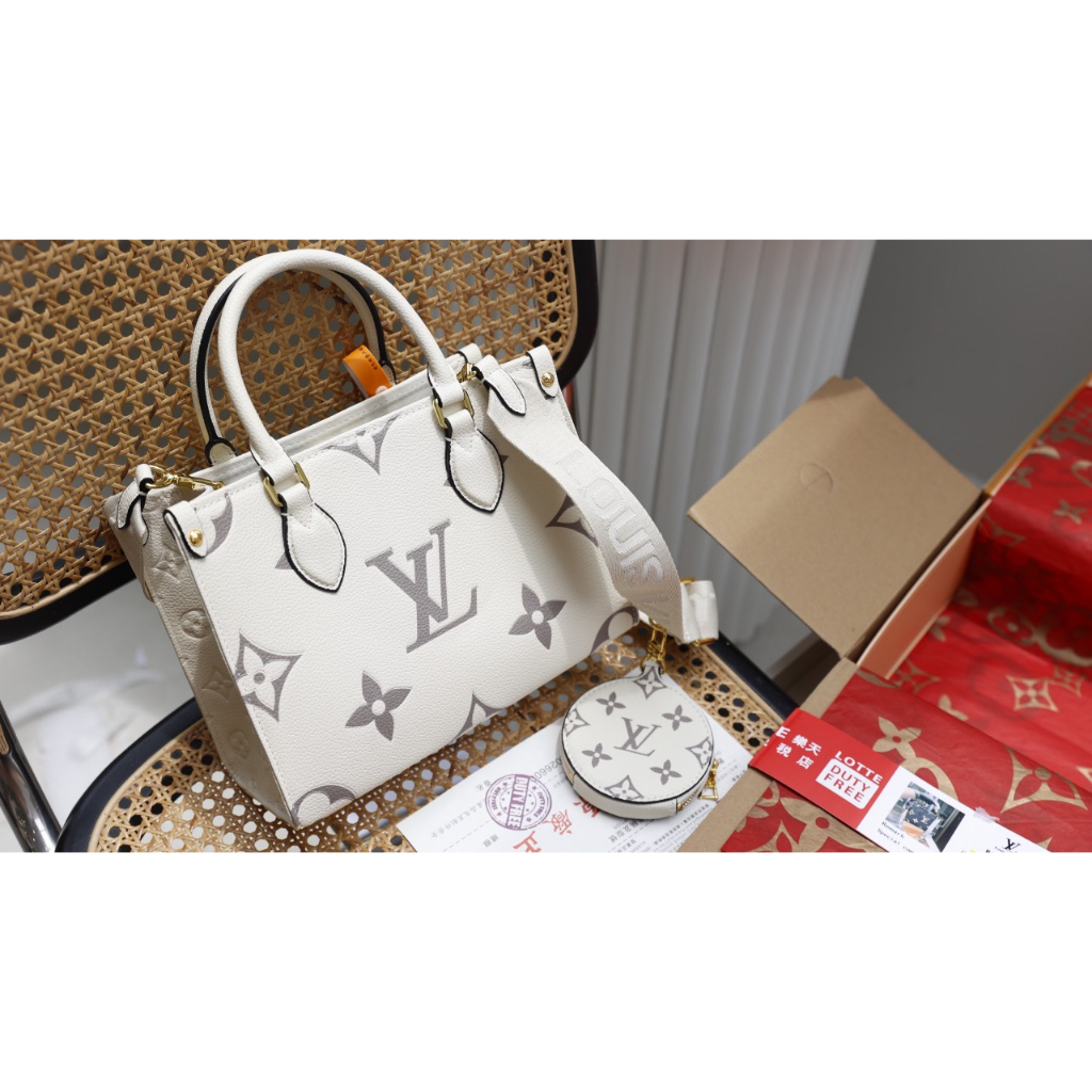 TÚI LV ONTHEGO KÈM QUAI BẢN TO SZ25