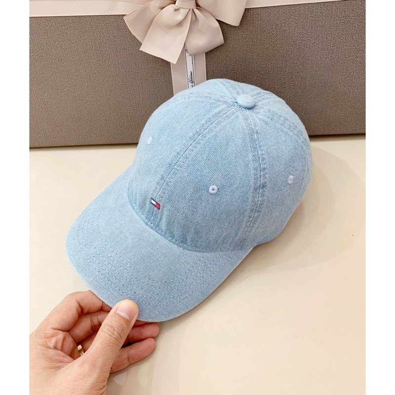 Mũ lưỡi trai kaki phom mềm thêu logo TOMI nam nữ phom dáng thoải mái thoáng mát