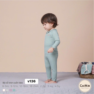 Cookie - Bộ cổ tròn cuốn bèo