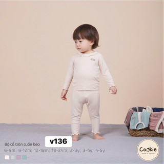Cookie - Bộ cổ tròn cuốn bèo