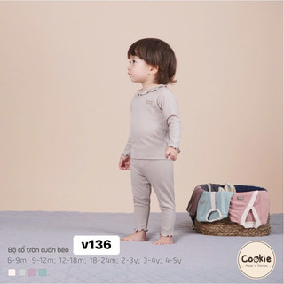 Cookie - Bộ cổ tròn cuốn bèo