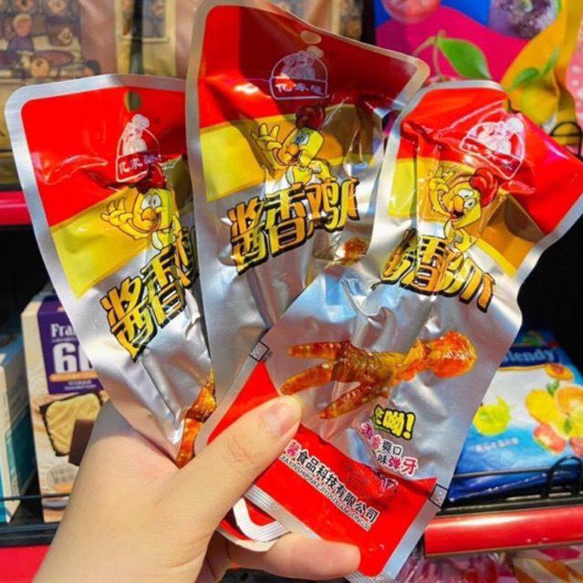 Combo Chân Gà Cay Tứ Xuyên Chân Gà Mật Ong 32g Ăn Vặt Tiểu Muội