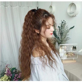 Tóc giả cột🌸FREESHIP🌸Tóc giả buộc xù 60cm