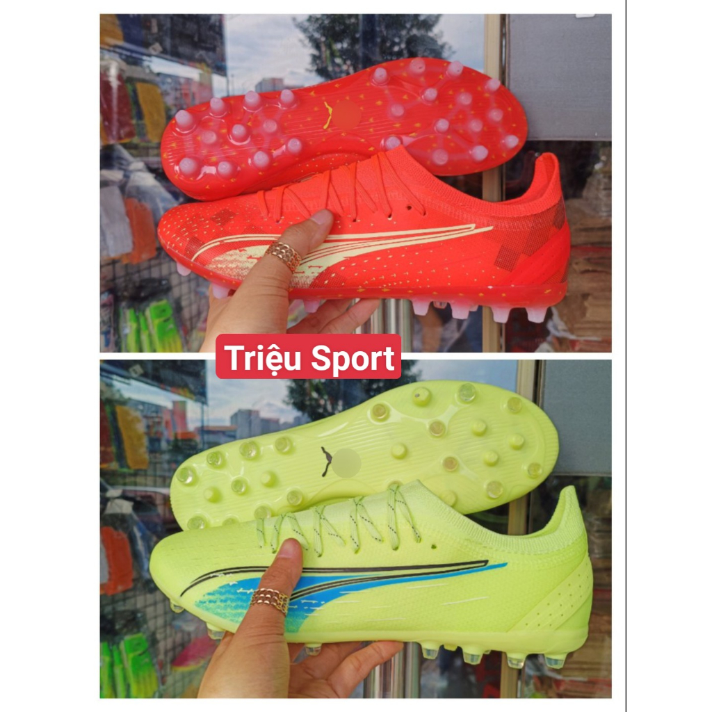Giày đá bóng pu.ma ultra Mg