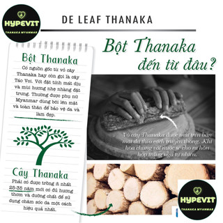 Kem dưỡng trắng da De Leaf Thanaka Thái Lan