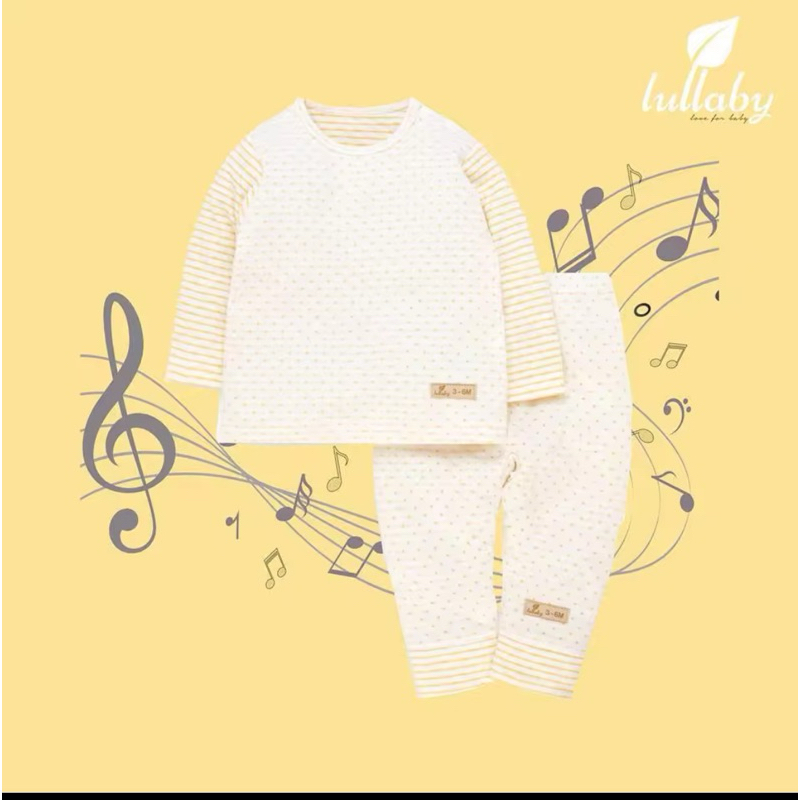 Sét 2b sơ sinh bé gái lullaby size 0-3m