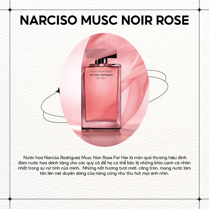 nước hoa chiết nữ Narciso musc noir rose for Her EDP 10ml, nar hồng cam chính hãng Luxury8386 | BigBuy360 - bigbuy360.vn