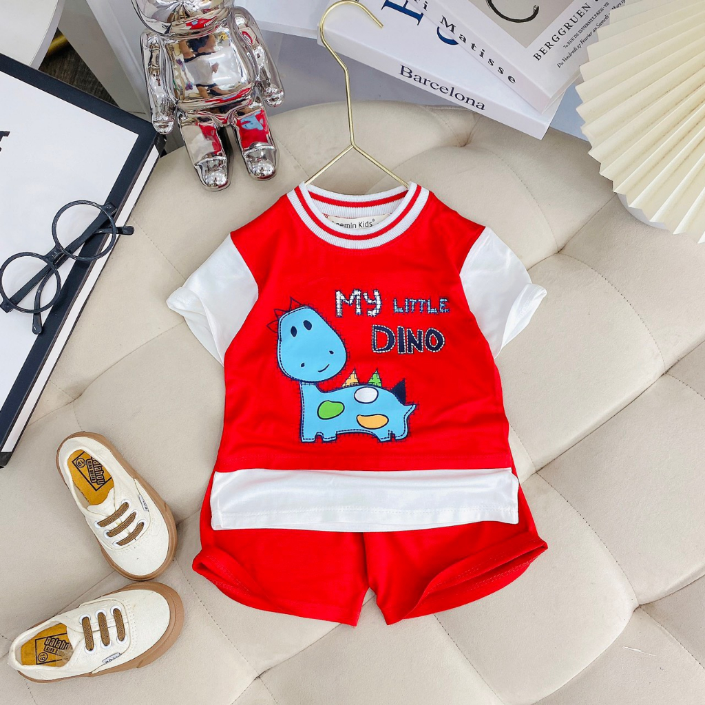 Sale !!! Đồ bộ bé trai bé gái Minky Mom Chính Hãng chất thun lạnh loại 1 cho bé 7-32kg