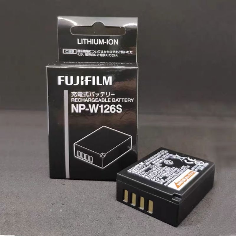 BH 6 tháng - Pin sạc Fujifilm W126S cho FinePix X-A5, X-H1, X-A10, X100F, X-T10, X-T20, X-Pro1, X-Pro2, 30EXR, HS33EXR..