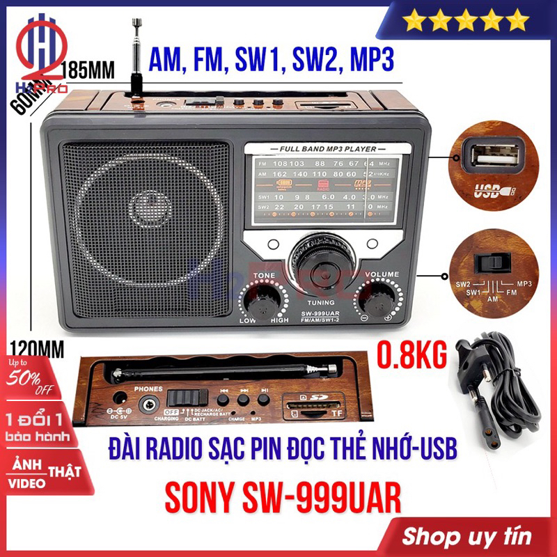 Đài radio DC-9999 giành cho người cao tuổi-hàng chính hãng