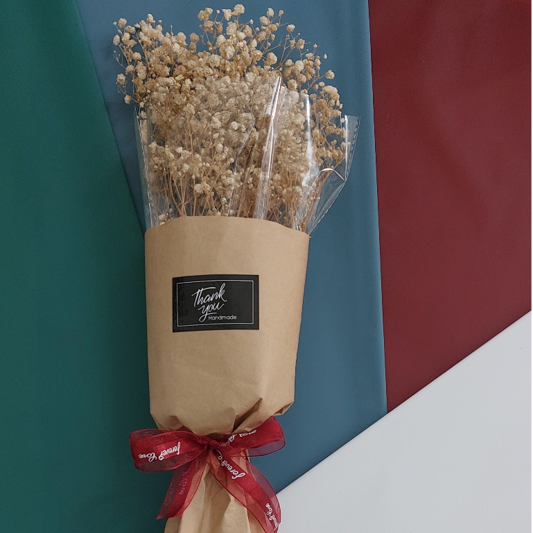 BÓ HOA BABY, HOA THỦY TINH xinh xắn, tiện lợi làm quà tặng, decor phong cách nàng thơ