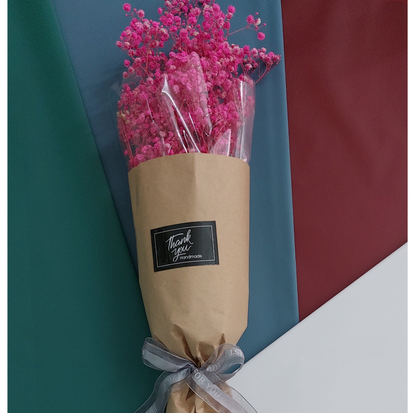 BÓ HOA BABY, HOA THỦY TINH xinh xắn, tiện lợi làm quà tặng, decor phong cách nàng thơ