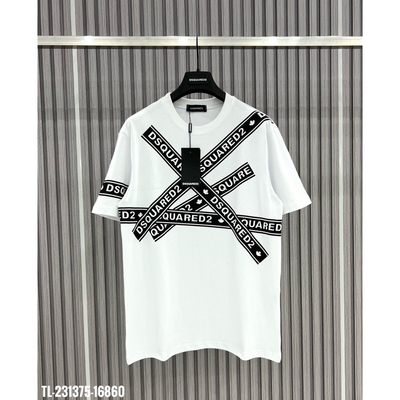 Áo phông nam DSQ chữ in Cao Cấp - Áo Thun nam hàng Đẹp