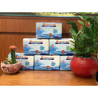 Khẩu trang y tế 4 lớp kháng khuẩn, đủ màu