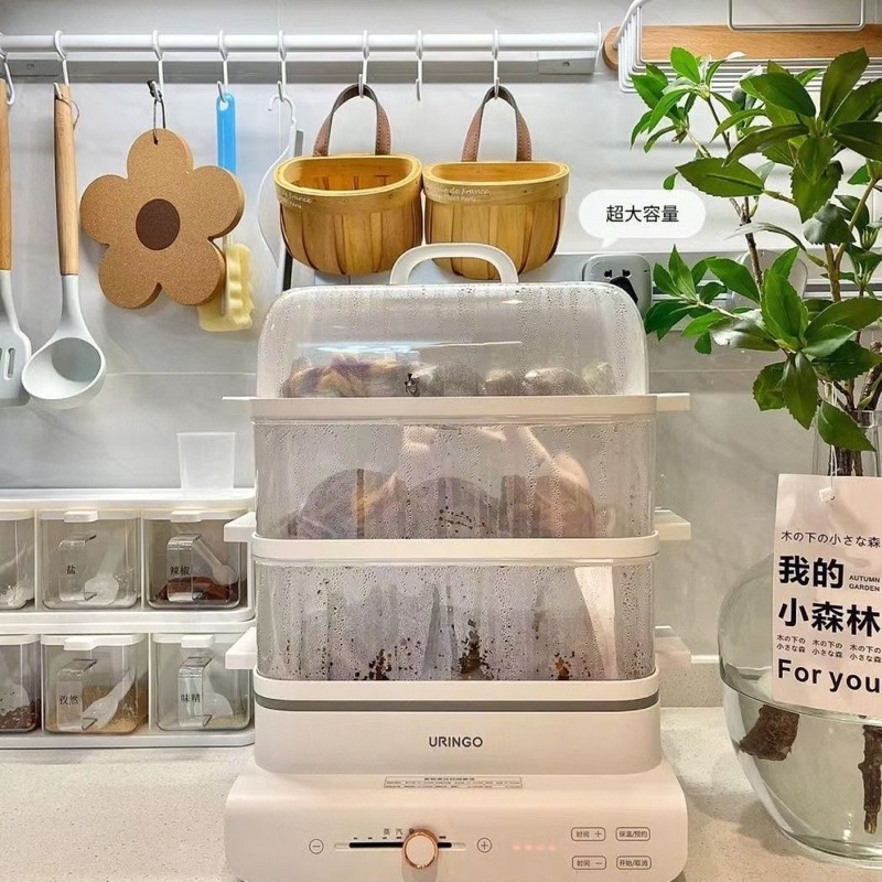 Nồi hấp 3 tầng Uringo