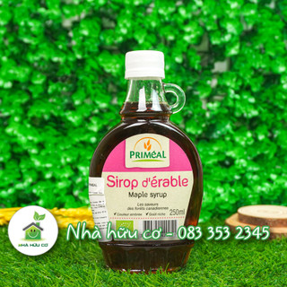 Siro cây phong hữu cơ primeal 250ml - date: 8/2025 - nhà hữu cơ