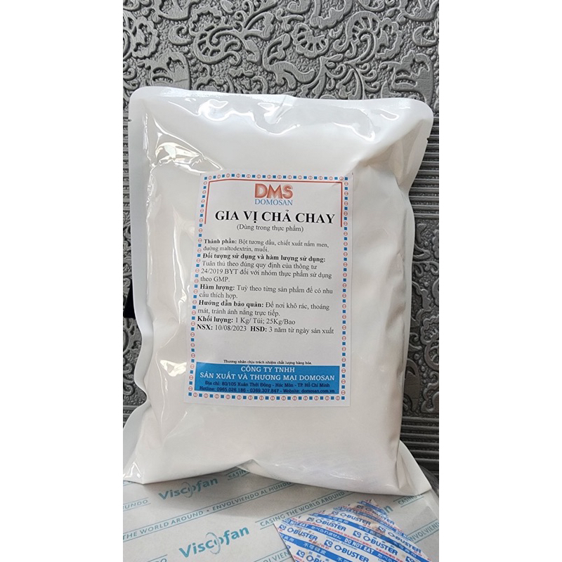 1kg GIA VỊ LÀM CHẢ CHAY, GIA VỊ TỔNG HỢP DÙNG TRONG CHẾ BIẾN THỰC PHẨM