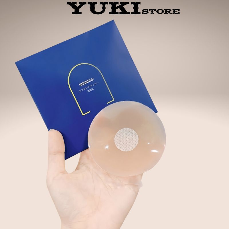 Miếng Dán Ngực Silicone Cao Cấp Siêu Mềm Sử Dụng Nhiều Lần YUKI STORE D199