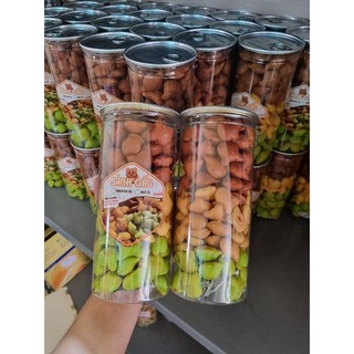 Bánh gấu mix 3 vị: truyền thống, chùm ngây & socola 430g - ăn vặt chợ lớn