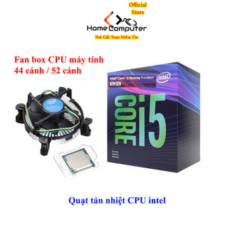 Quạt tản nhiệt cho cpu, fan box CPU intel 44 cánh - 52 cánh quạt Làm mát nhanh