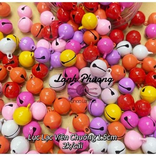Lục Lạc Viên chuông 1,5cm dùng trang trí handmade