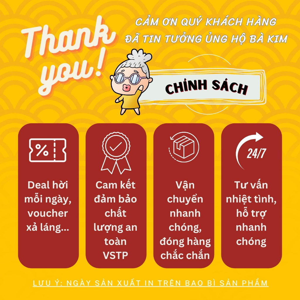 10 Gói Bánh tráng trộn 6 vị bánh tráng gà - bò - tôm - rong biến - chanh sả - phô mai Ăn cùng Bà Kim AVBAKI