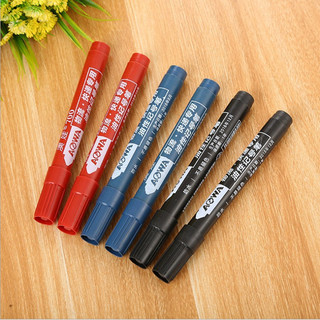 Bút lông dầu đen aowa taiwan 700 giá rẻ - bút lông dầu mực xanh đỏ đen không xóa được chống trôi màu hiệu quả