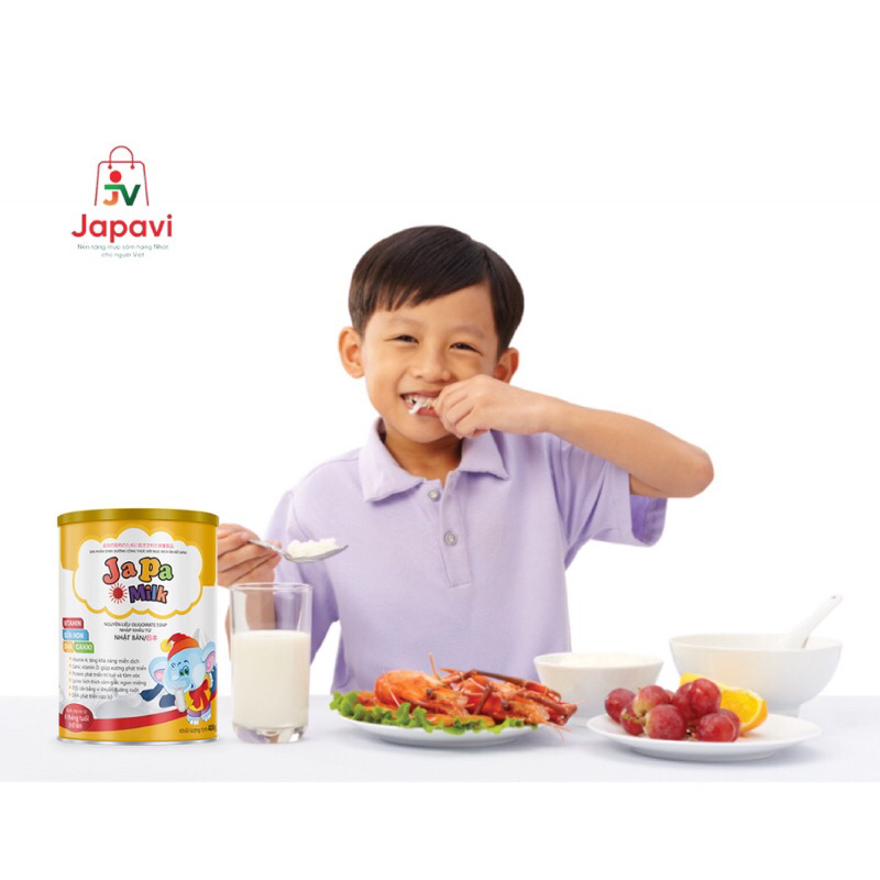 Sữa non tăng cân, tăng đề kháng cho bé Japa Milk nguyên liệu Nhật Bản