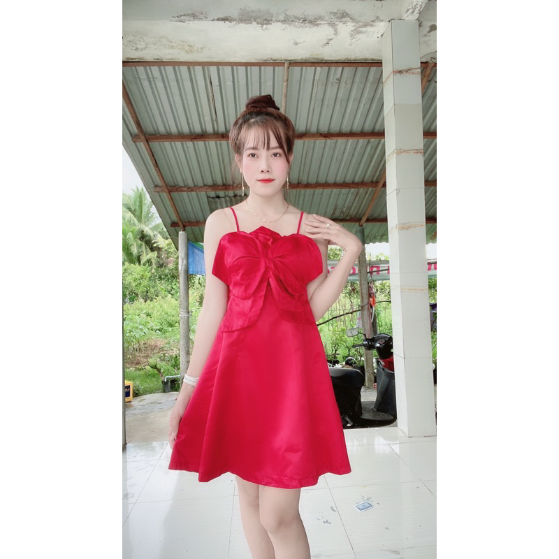 Đầm dự tiệc 2 dây