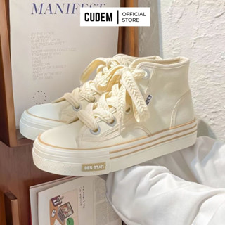 Giày thể thao nữ cổ cao SHEEP đi học 1970s mẫu mới loại Xịn siêu Hot S50