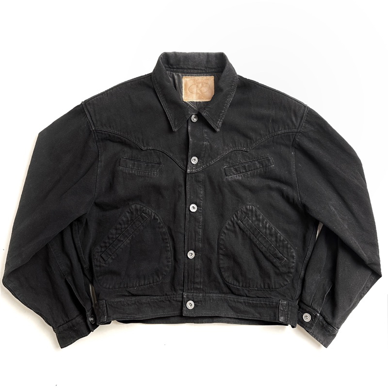 #roiworkshop Áo Khoác Nam Nữ Form Bomber - Chất Liệu Denim