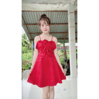 Đầm dự tiệc 2 dây