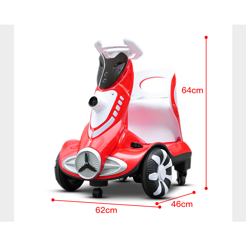 Xe Điện Trẻ Em Xe Điện Ô Tô Cho Bé Giữ Thăng Bằng Vòng Xoay 360 Độ - DS.Babi