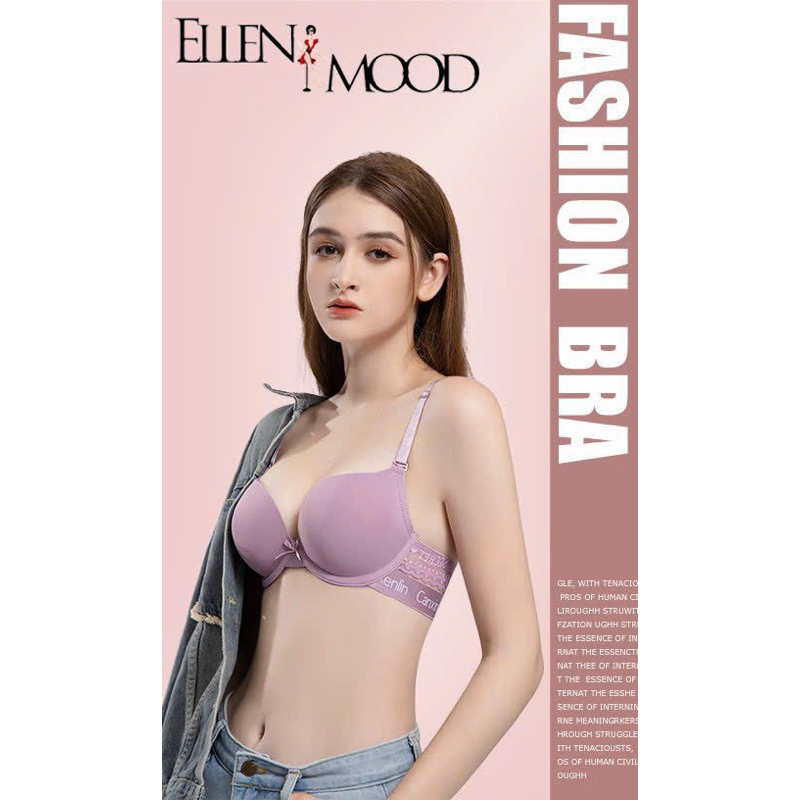 Mẫu mới - Áo lót copa có gọng mút kép nâng ngực viền ren trẻ trung Y07