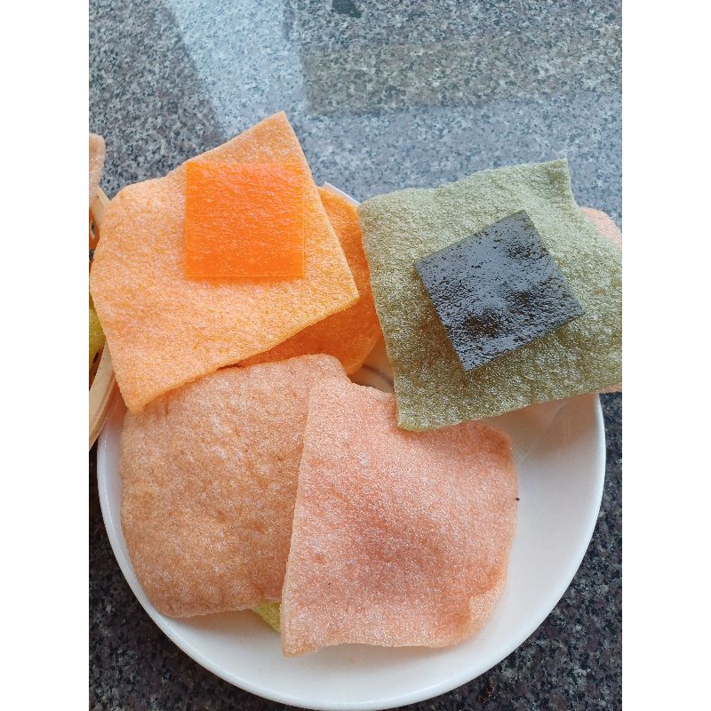GÓI 0.5KG BÁNH PHỒNG TÔM RAU CỦ